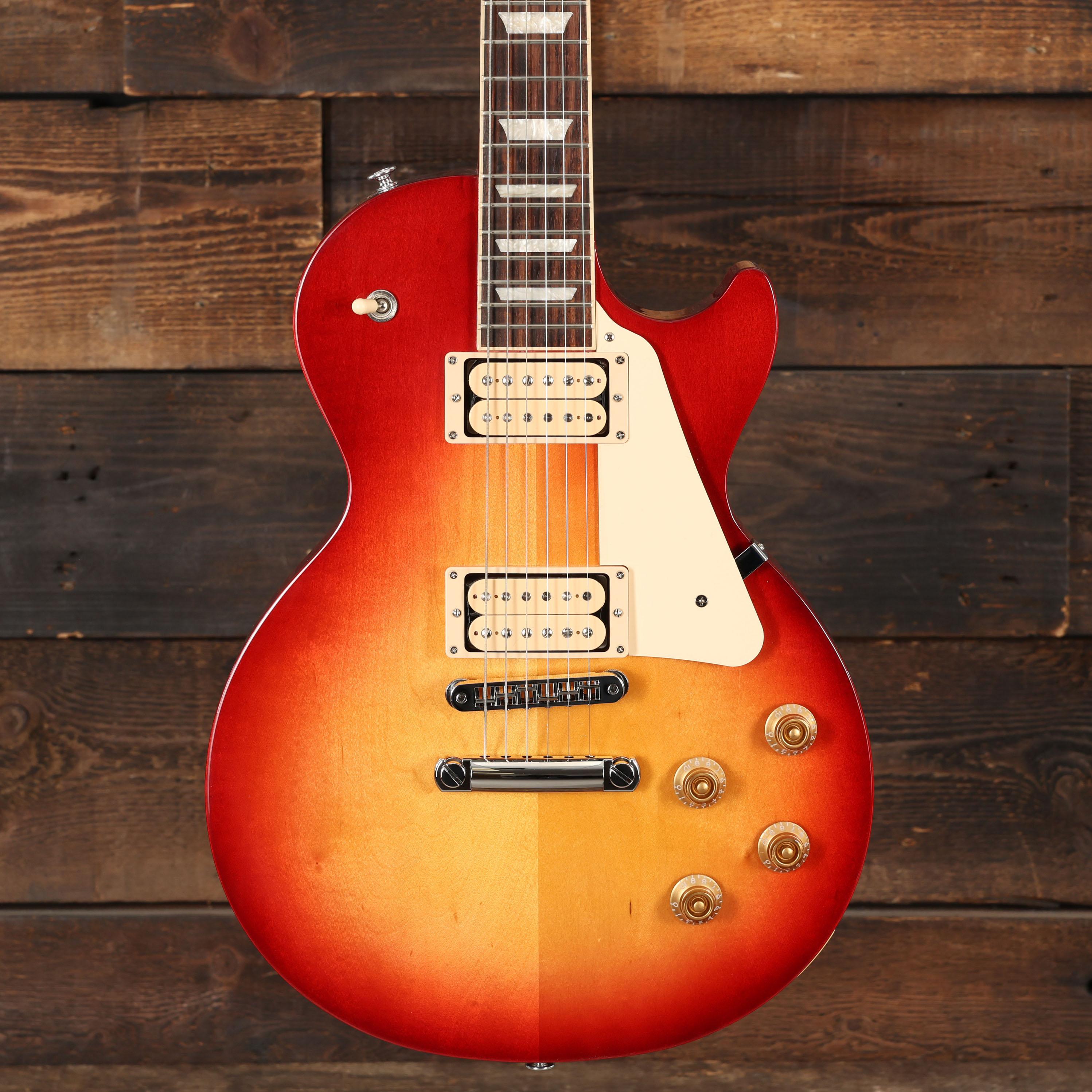 Gibson Les Paul Studio Double Trouble Electric Guitar In Cherry